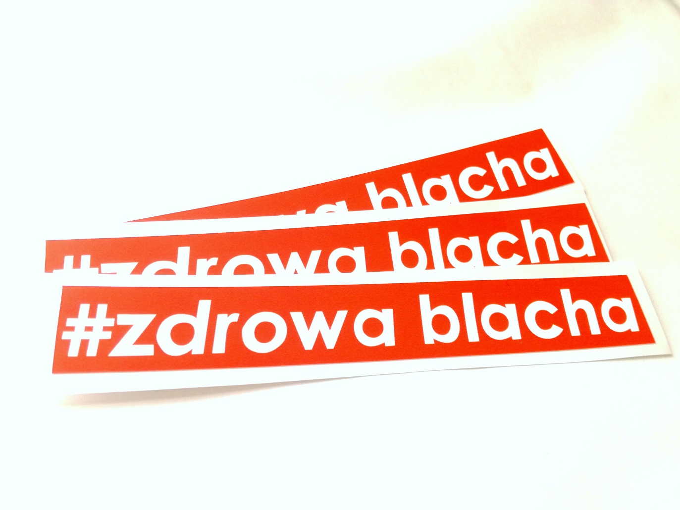 

Naklejka naklejki Zdrowa Blacha
