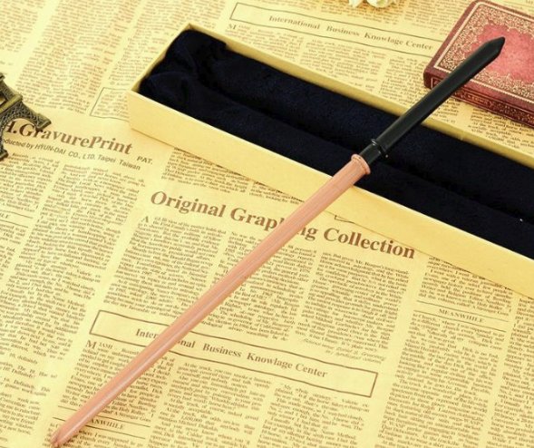 Harry Potter Różdżka Draco Malfoy Metalowa EAN 6929998100353