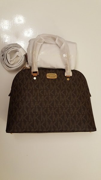 michael kors cindy lg dome satchel