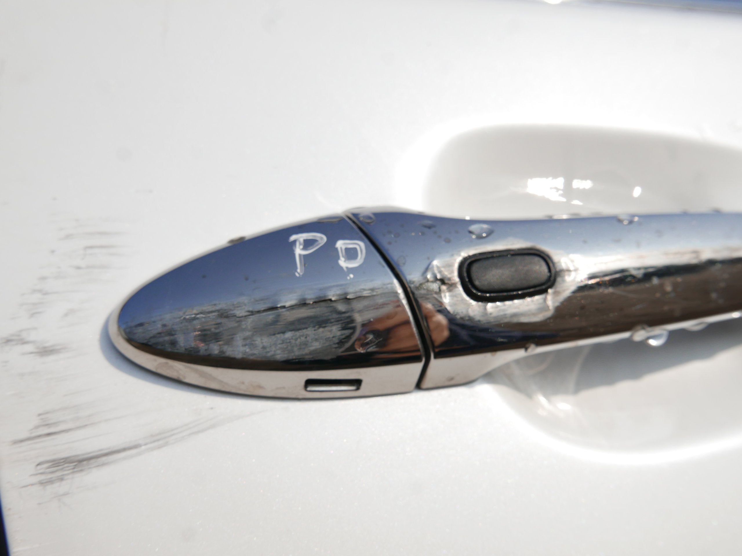 KLAMKA ZEWNETRZNA PRAWA PRZOD LEXUS LS LS460L 12 Color silver