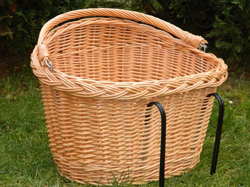 KOSZYK NA ZAKUPY wiklinowy NA ROWER rowerowy DUŻY Kod producenta 1_KR_0043