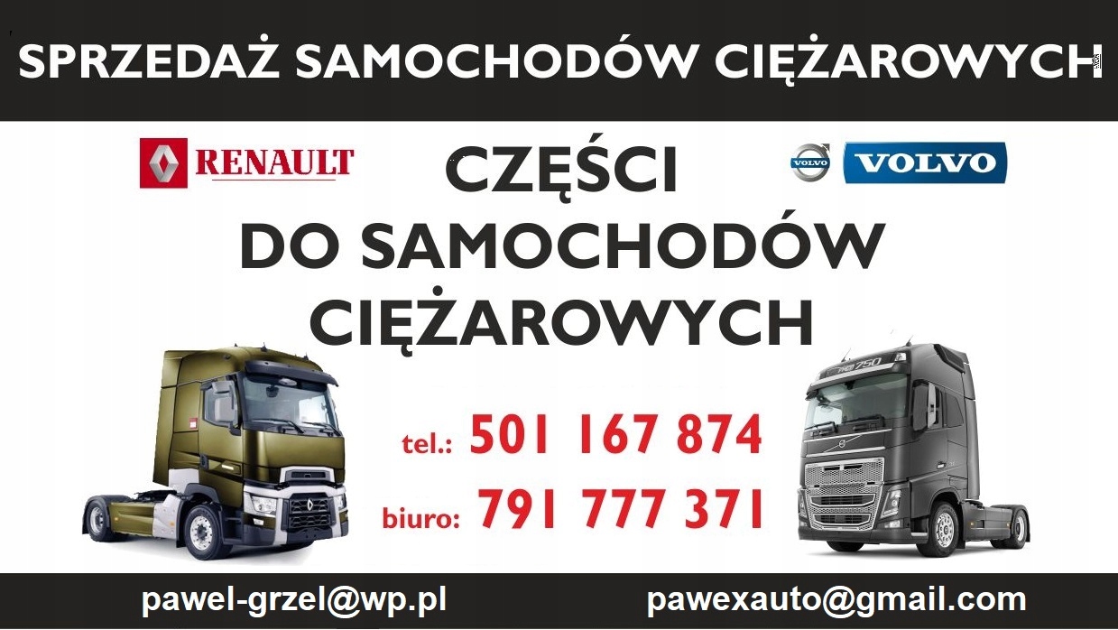 NOWY ORYGINAŁ OSUSZACZ KLIMATYZACJI VOLVO FH 4 FM Numer katalogowy części 78540806