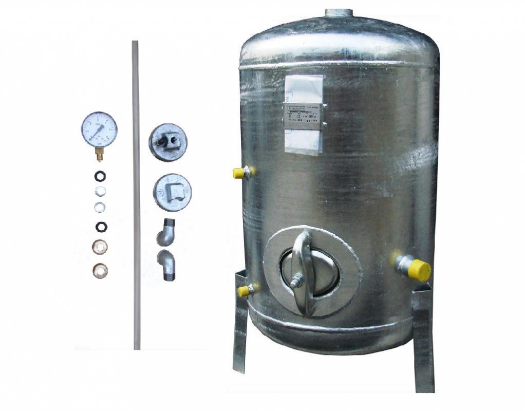 

Zbiornik hydrofor ocynk. 200L 9bar+osp. Grudziądz
