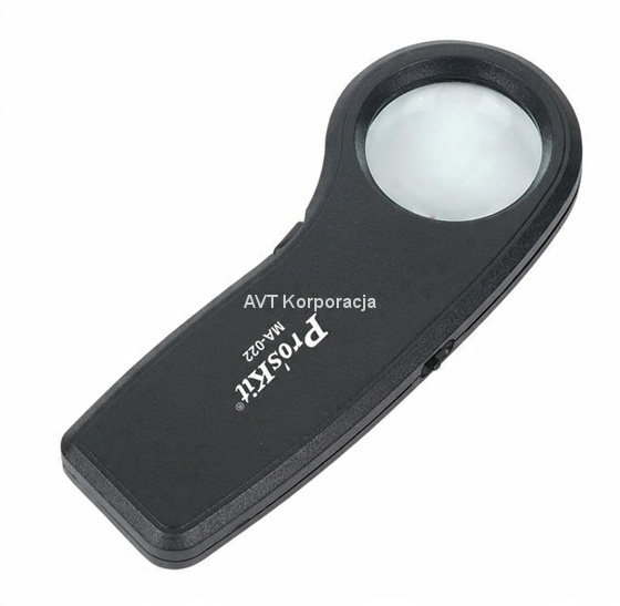 

Lupa x7.5 (26 dioptrii) z podśw. Led Lupa MA-022