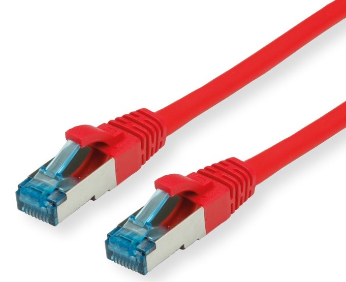 

Przewód Patchcord S/ftp KAT.6A 1M Czerwony