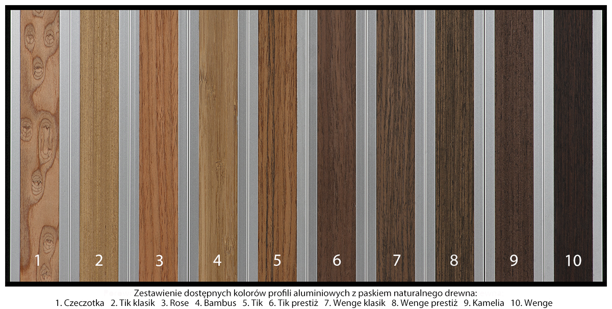 KARNISZE APARTAMENTOWE ALUMINIOWE NA WYMIAR II Marka inna