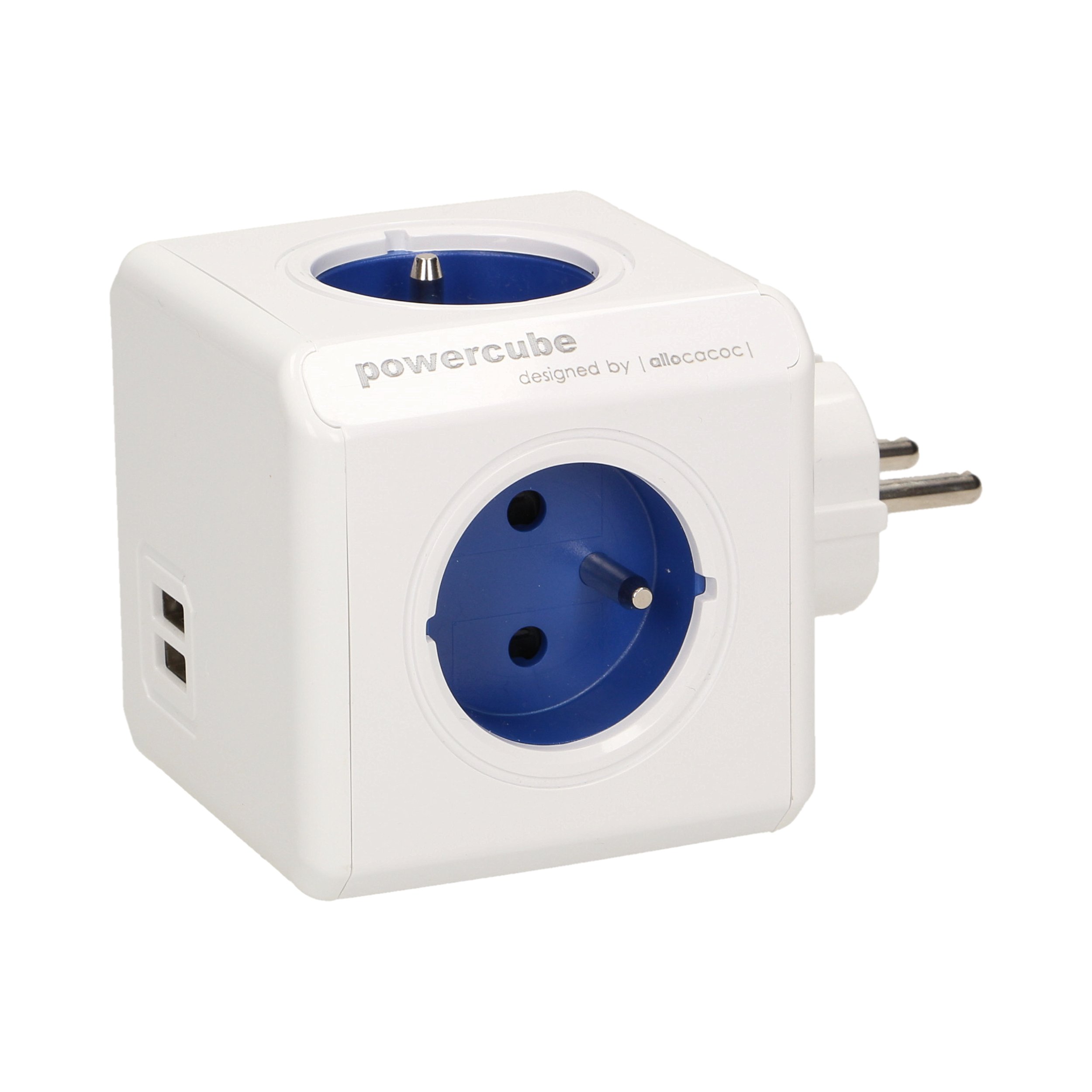 

Rozgałęźnik PowerCube Original Usb Niebieski