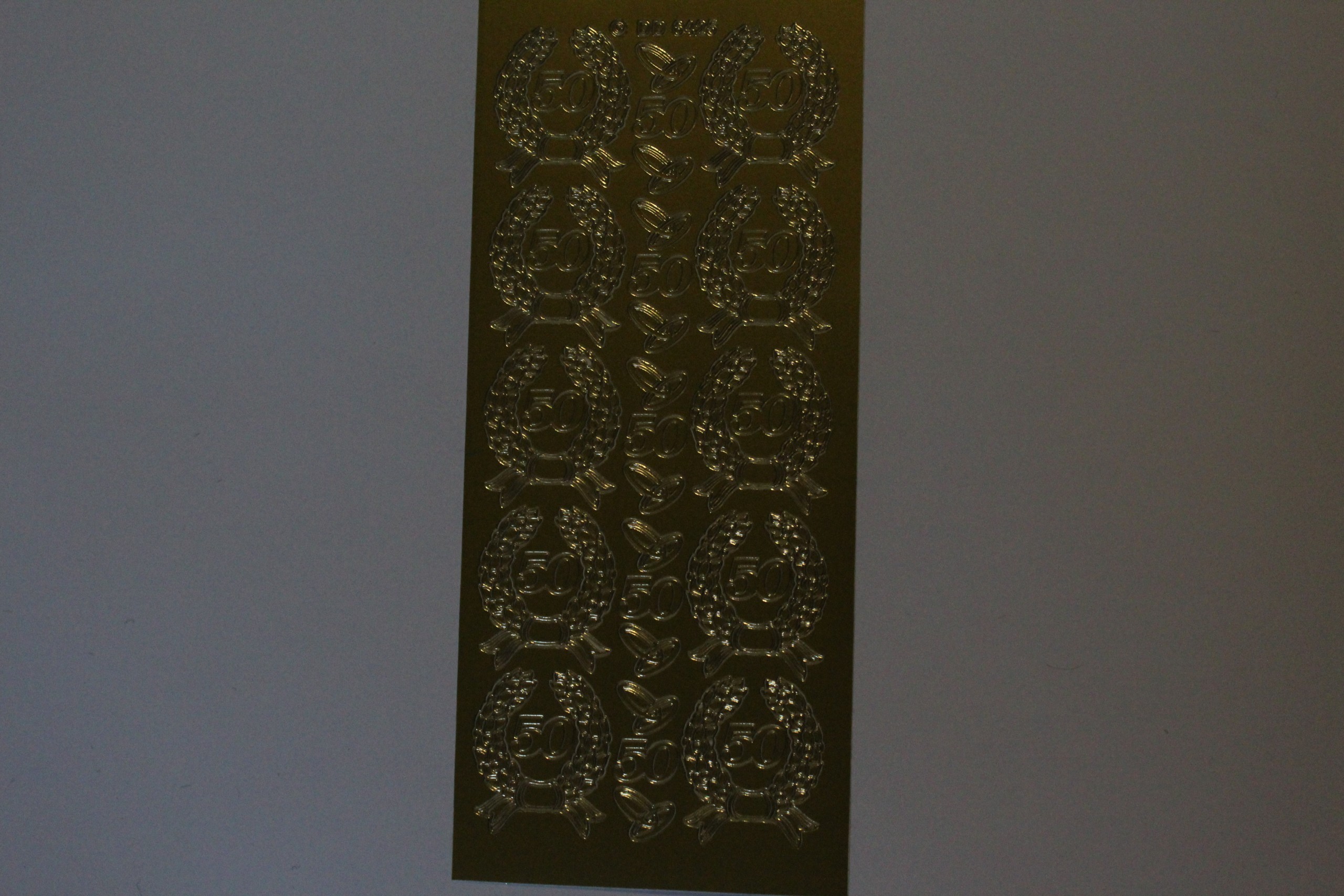 STICKERSY NAKLEJKI ROCZNICA nr JO-18 Kolor dominujący złoty