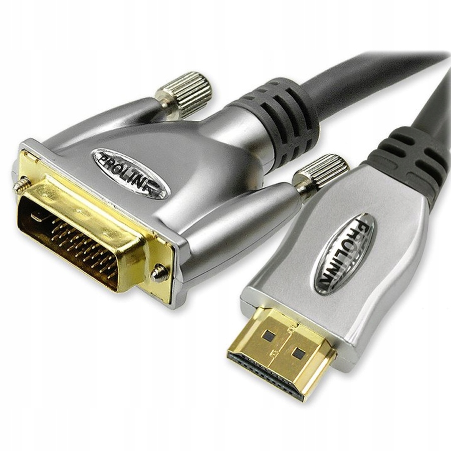 

Kabel Przewód Hdmi-dvi Prolink Exclusive 5m
