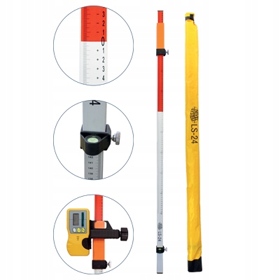 NIVEL SYSTEM ŁATA NIWELACYJNA LASEROWA LS-24 2,4M EAN (GTIN) 5907440786660