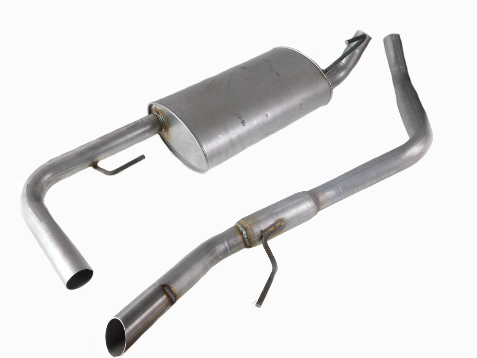 154656 - ГЛУШНИК І ТРУБА NISSAN PATHFINDER 2.5 D 2006-2010