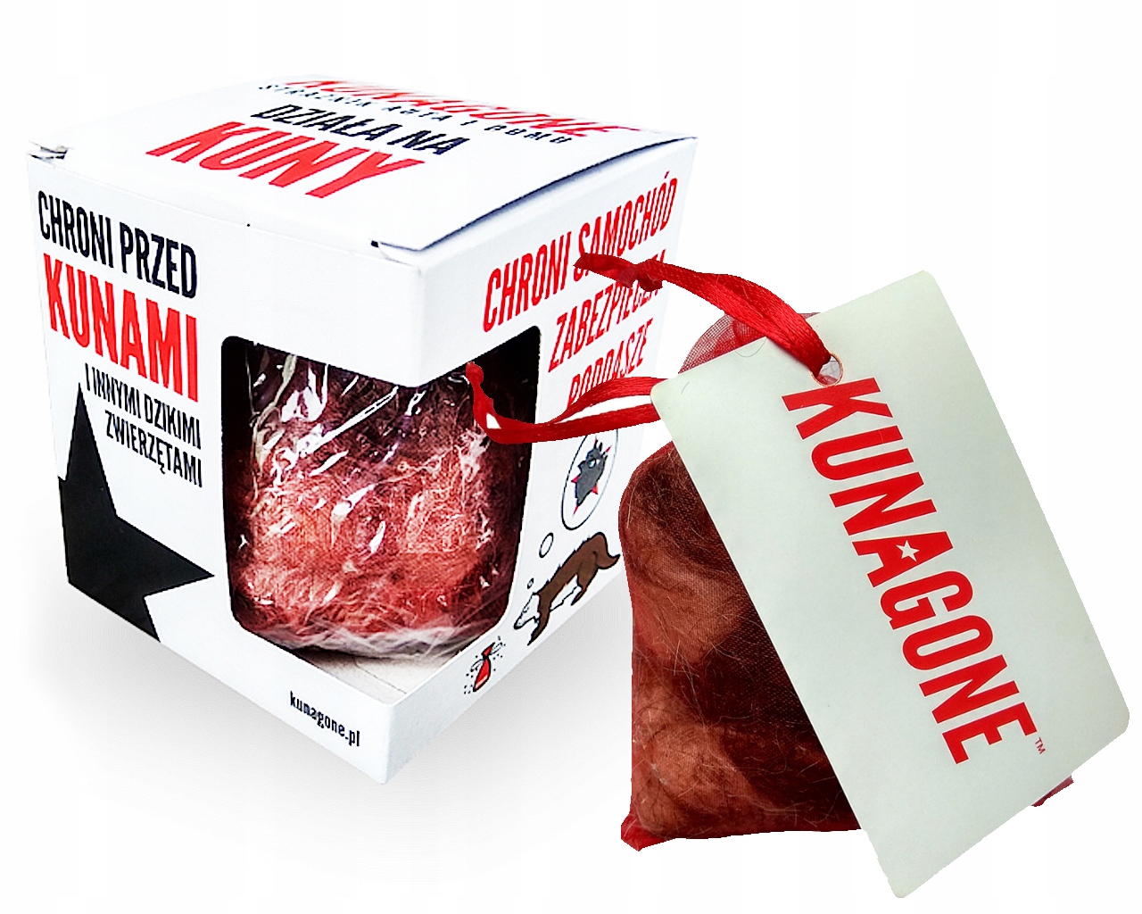 ODSTRASZACZ ZAWIESZKA NA KUNY ZABEZPIECZENIE SILNIKA SAMOCHODU KUNAGONE Numer katalogowy producenta ODSTRASZACZ NA KUNY ŁASICE