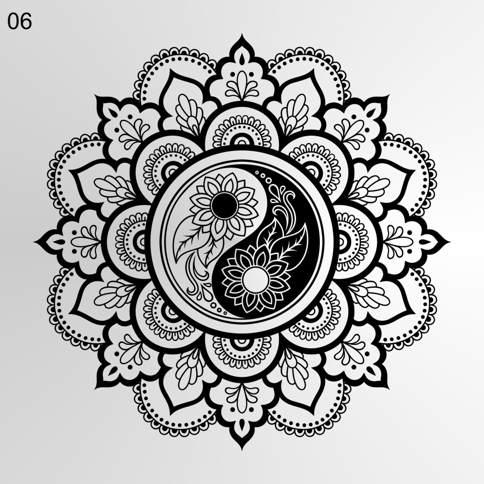 Maliarska šablóna, maliarske šablóny, Mandala mix