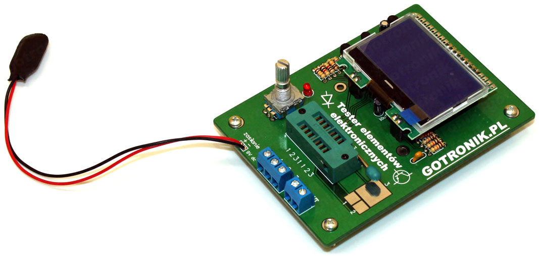 

Tester elementów elektronicznych RLC______ELEK-058