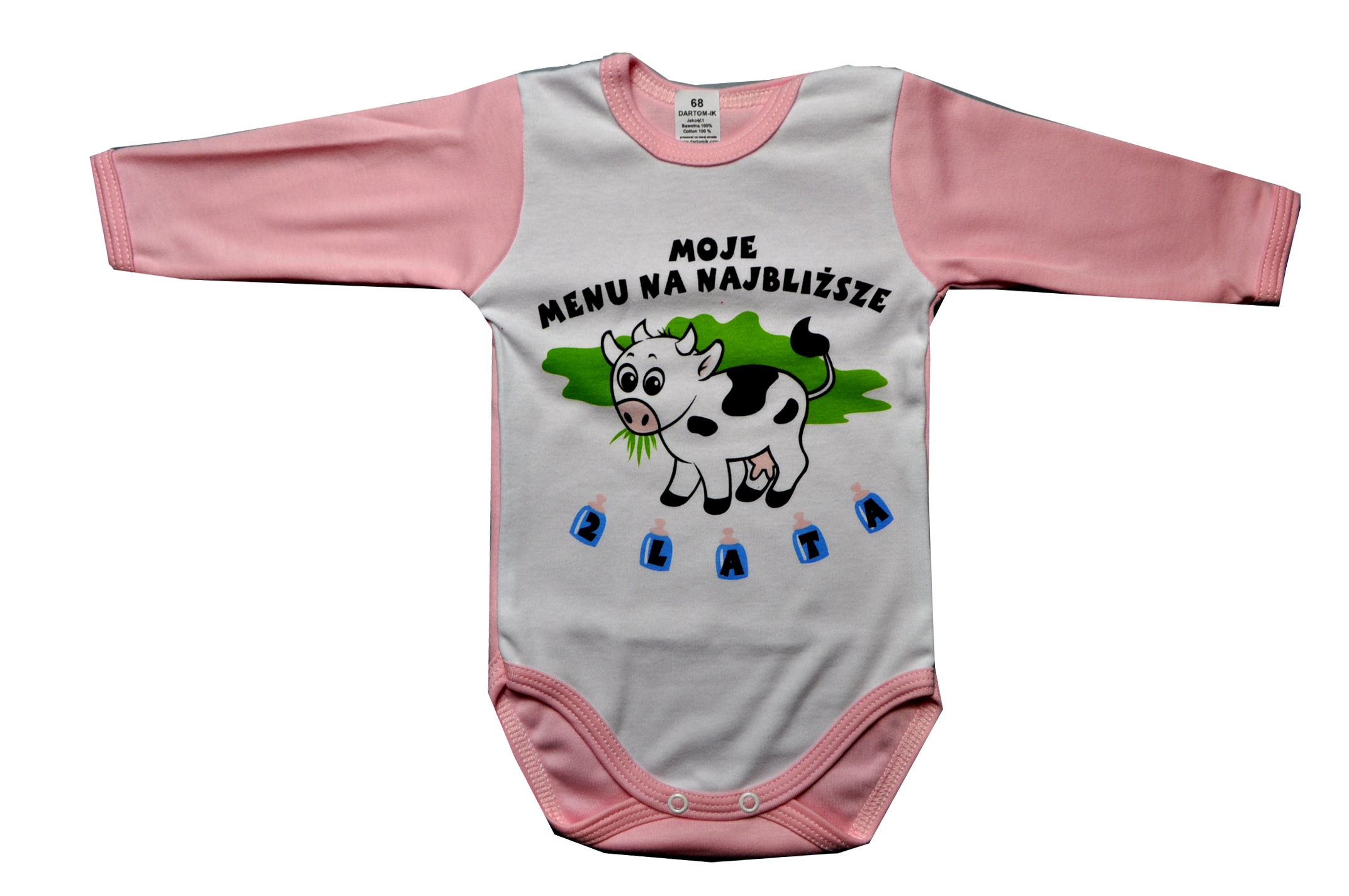 

Body bawełniane Śmieszne Napisy Moje menu...:) 98