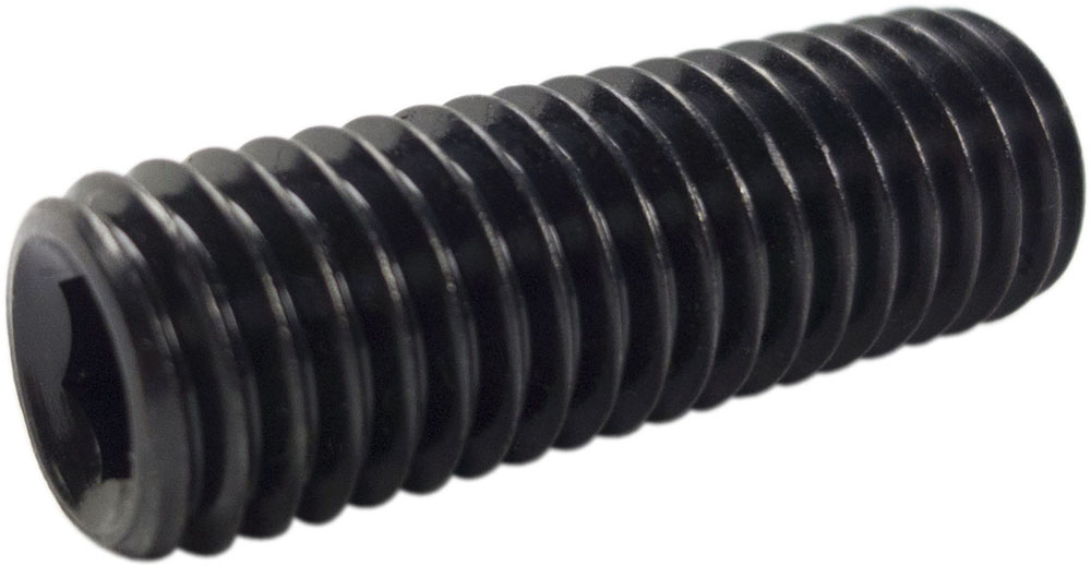 

M8x40 Wkręt dociskowy bez łba czarny Din 913 10szt