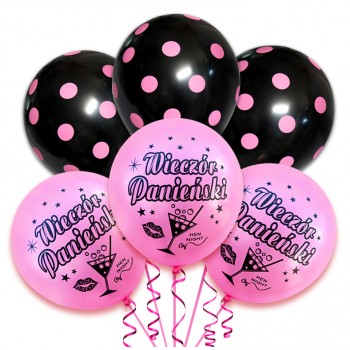 

Balony Balon na Wieczór Panieński Duże 10 szt mix