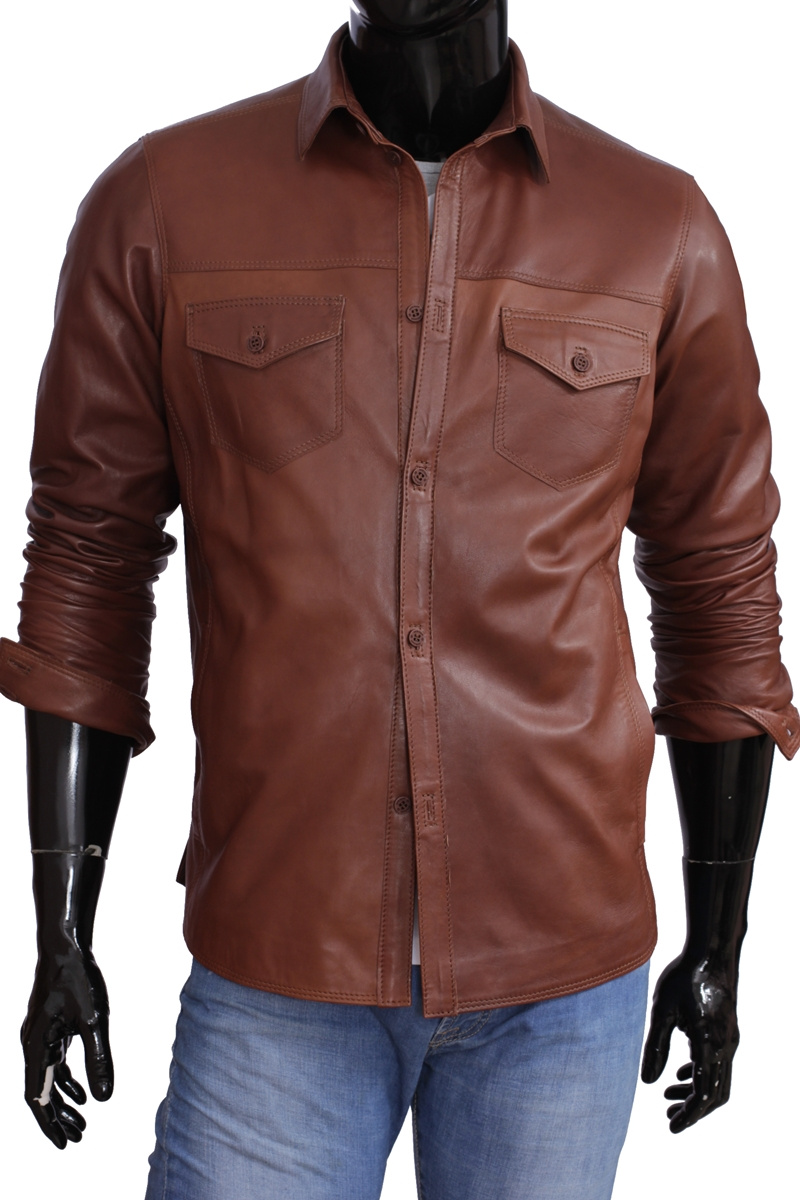 Kurtka Skórzana Meska DORJAN WIL217 Koszula L Kod producenta WIL217