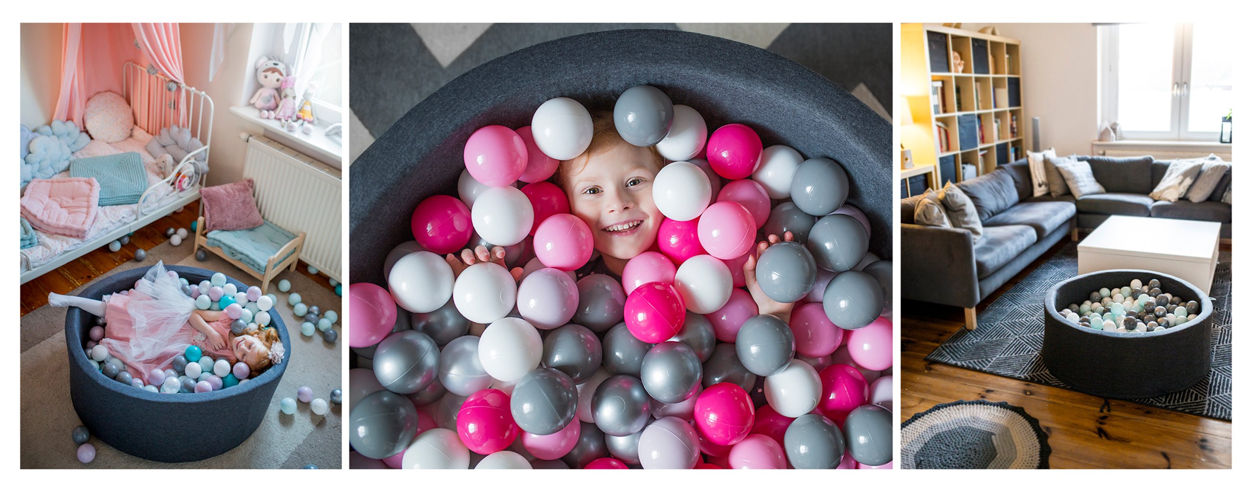 KULKI PIŁKI basen prezent/roczek 100szt 6cm 3kolor Certyfikaty, opinie, atesty CE EN 71