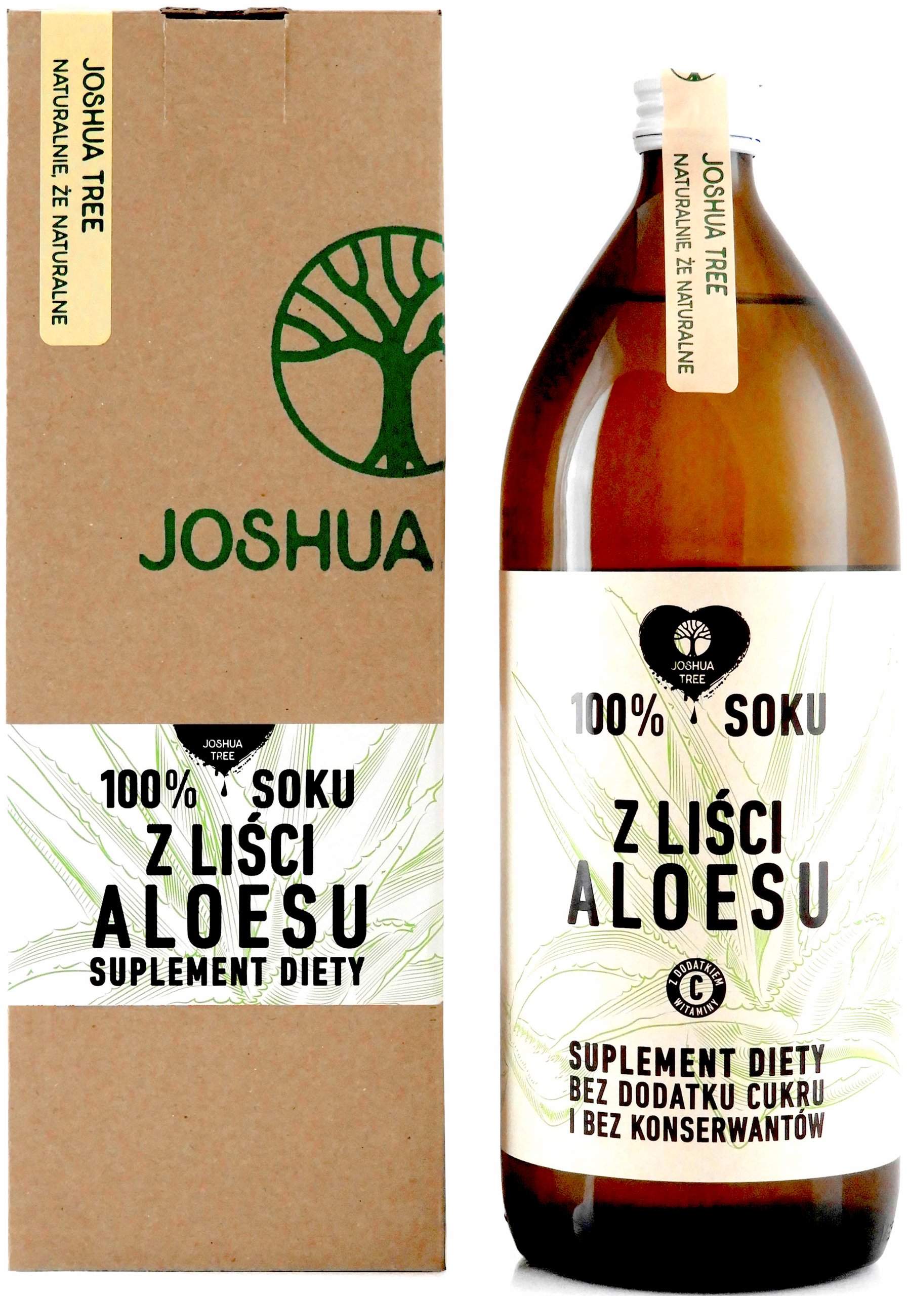 

Joshua Tree Sok z Aloesu naturalny 1l