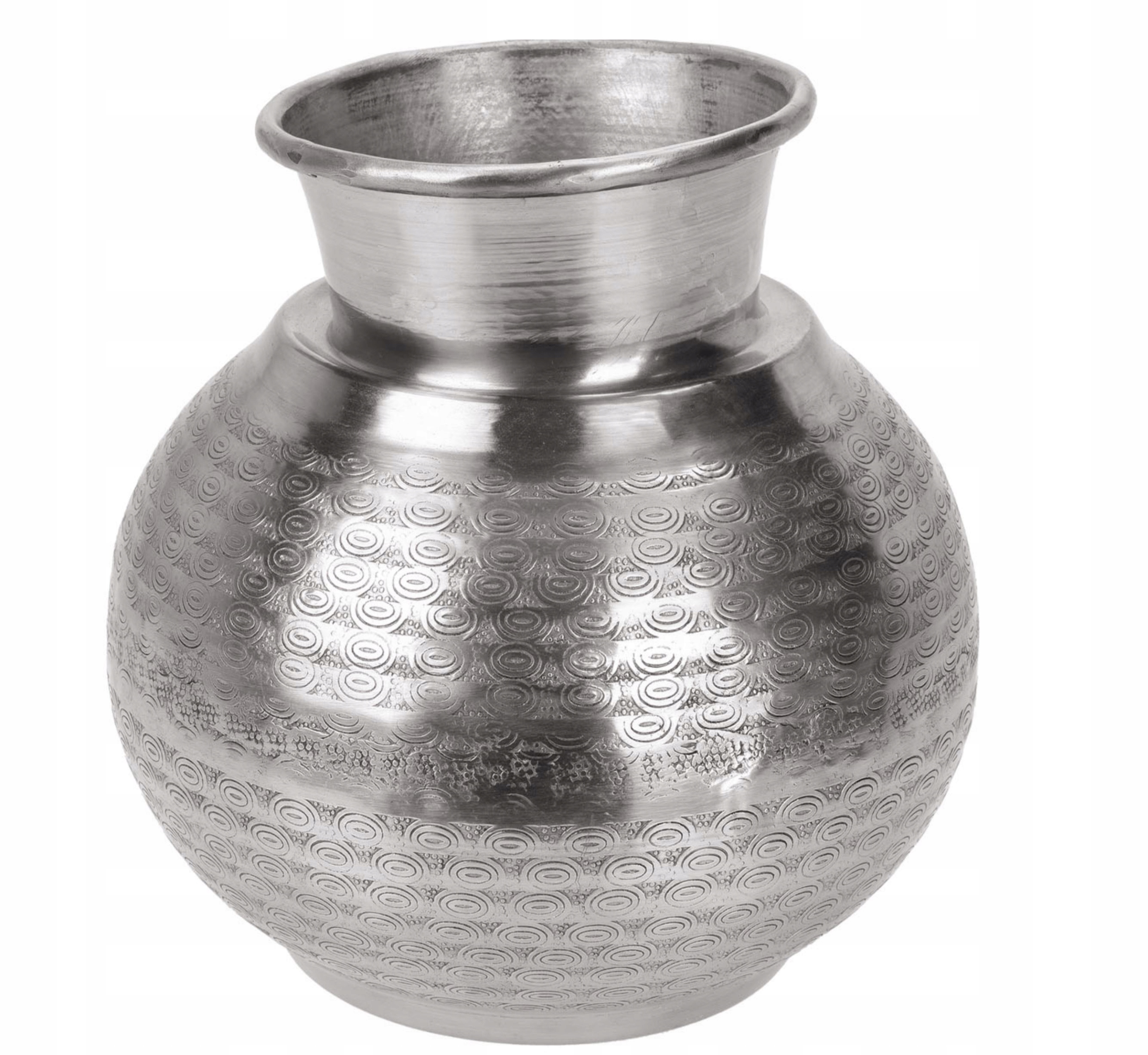 

Wazon Aluminiowy Silver H23cm