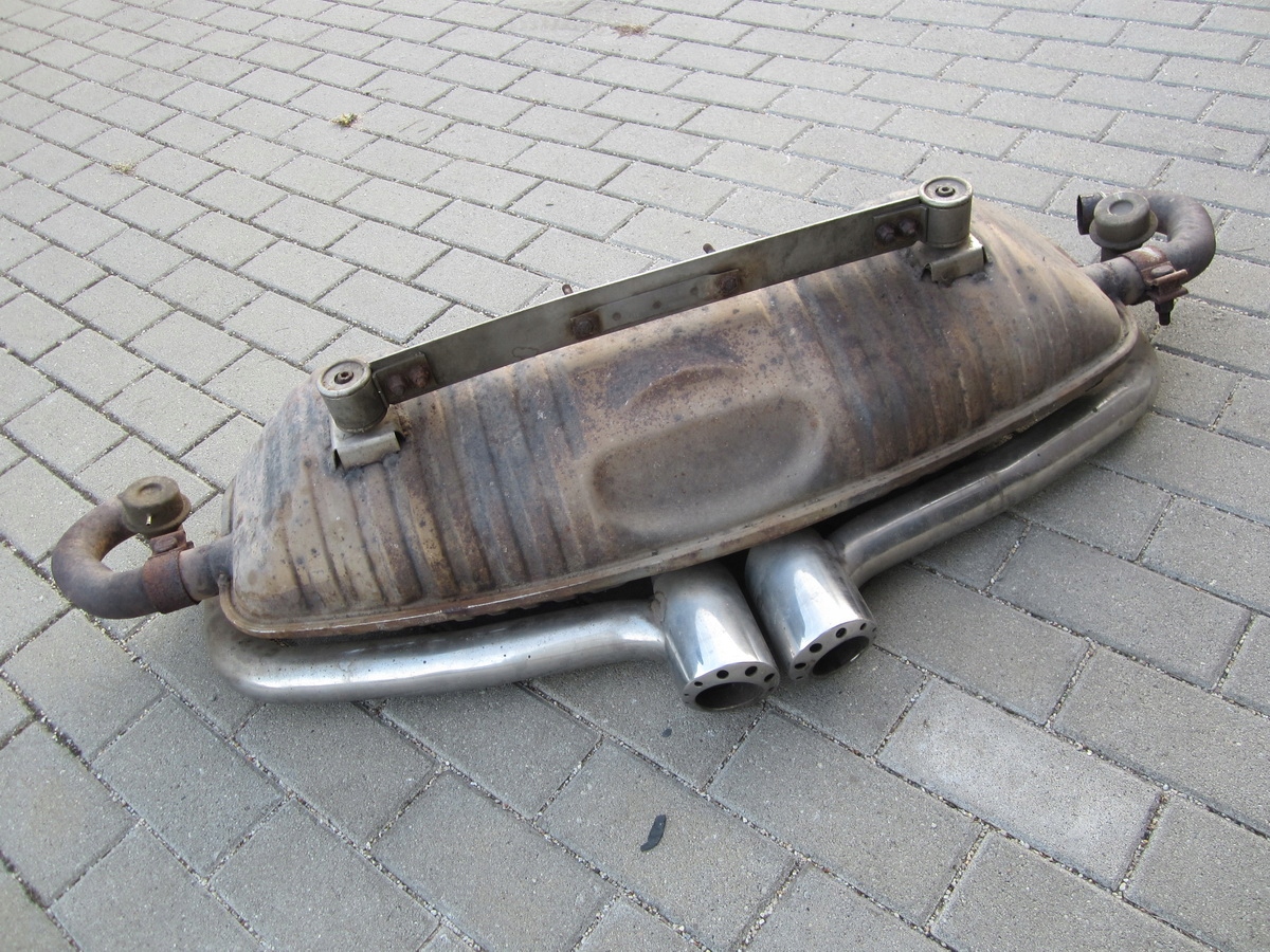 porsche boxster exhaust system