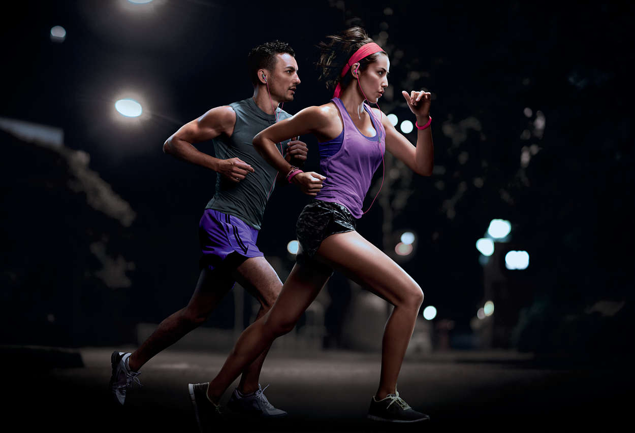 SŁUCHAWKI DOUSZNE PHILIPS SHQ1255 róż SPORTOWE Kod producenta SHQ1255