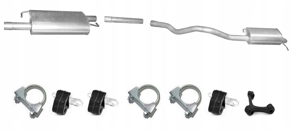 VW TRANSPORTER T5 2.0 2.5 TDI выхлопная система LWB