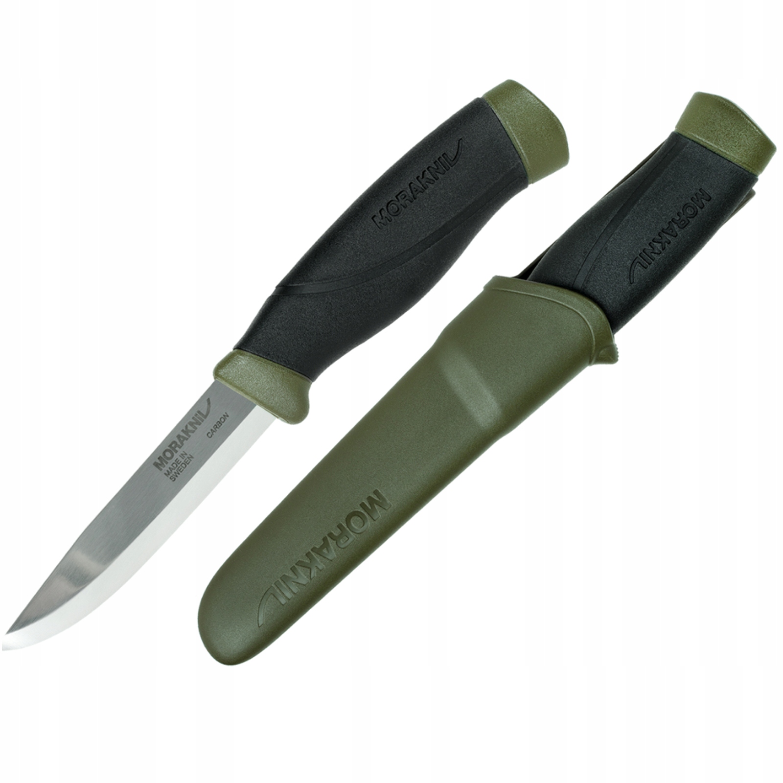 

Nóż Companion Mora Mg Stal Carbon Pochwa Oliv