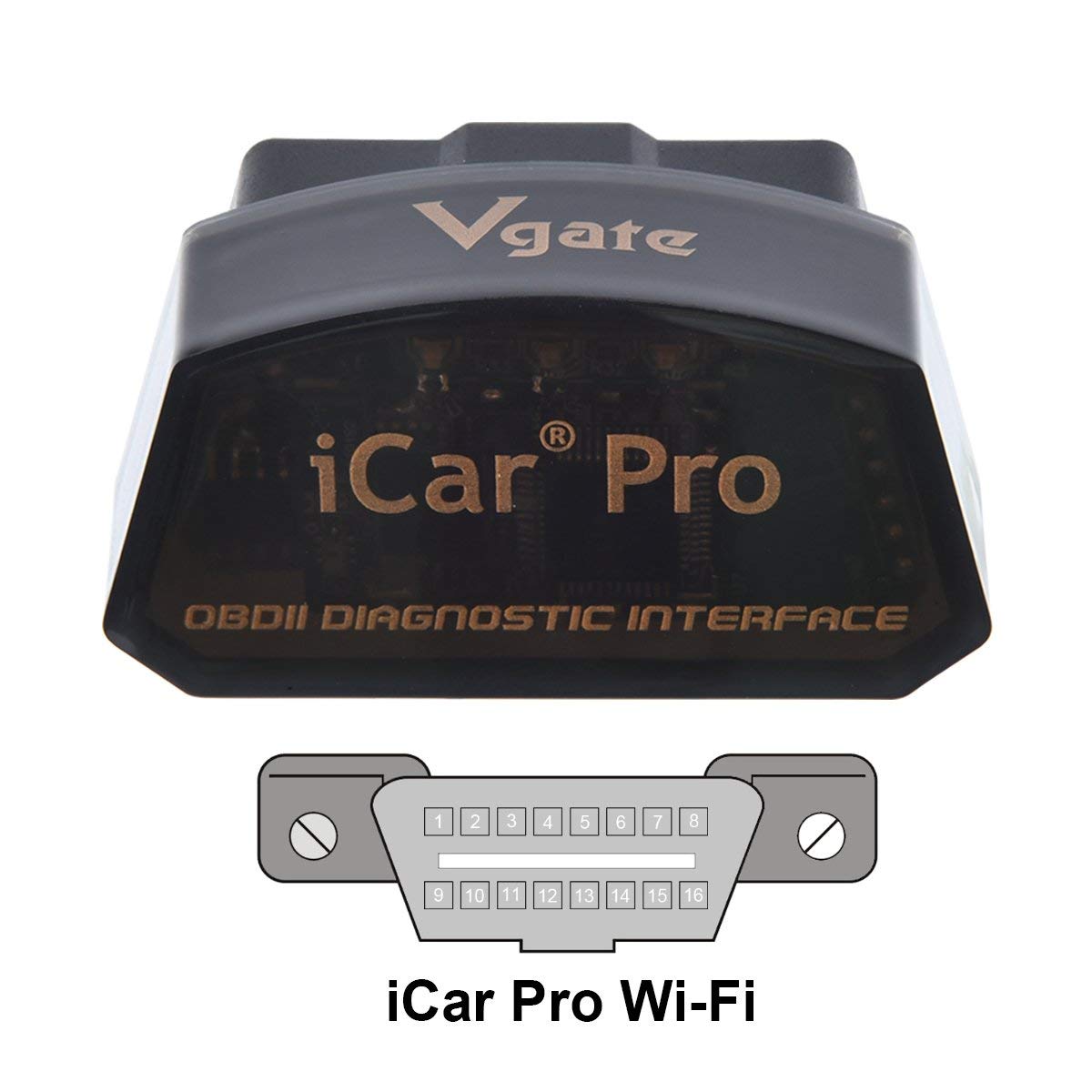 Interfejs iCar PRO WiFi OBD2 ELM327 Vgate - ID49 Kod producenta ELM327