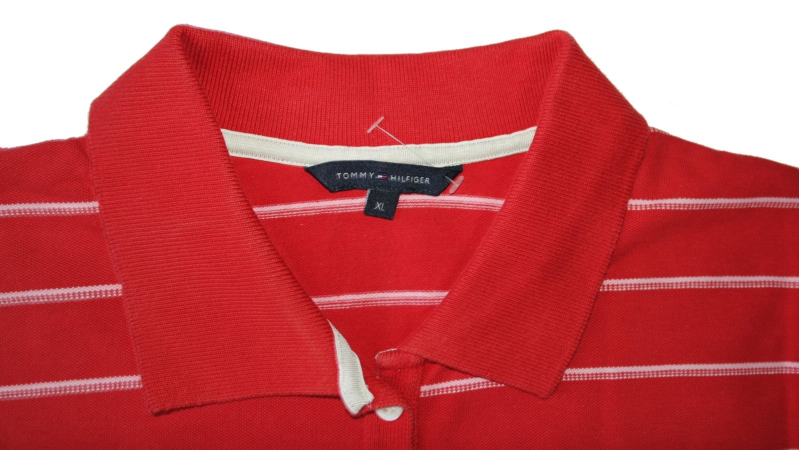 KOSZULKA POLO TOMMY HILFIGER!!! Wzór dominujący paski