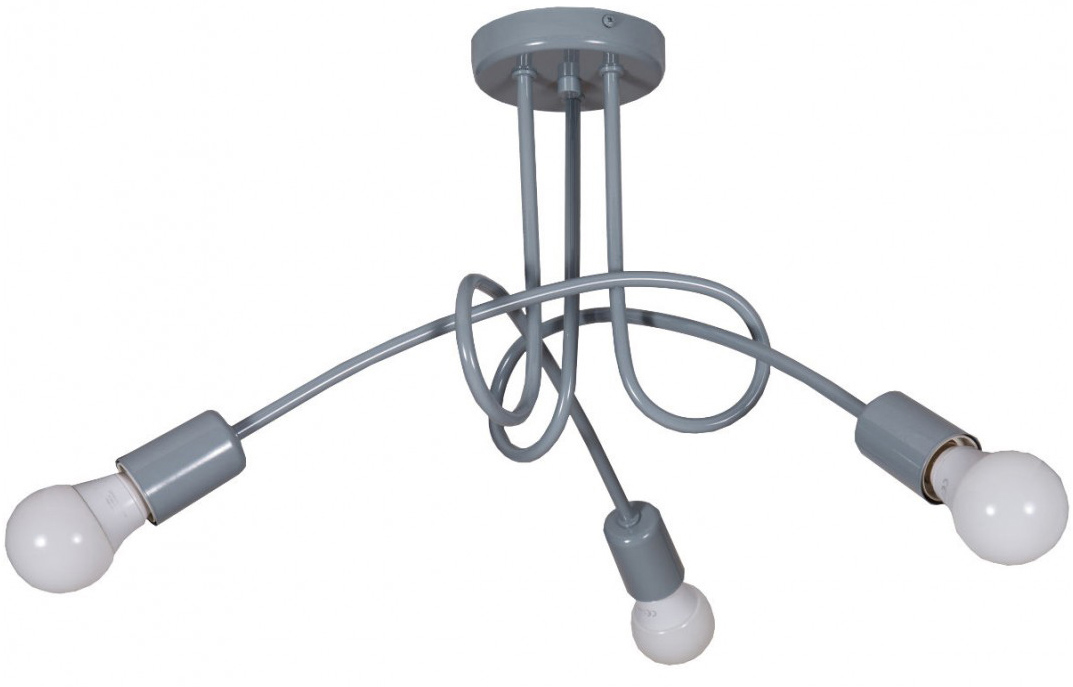 LAMPA SUFITOWA ŻYRANDOL WISZĄCA EDISON 9 KOLORÓW Długość/wysokość 35 cm