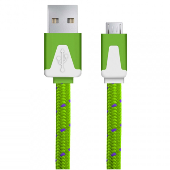 

Kabel 1m microUSB mikro Usb płaski Oplot 480MB/s