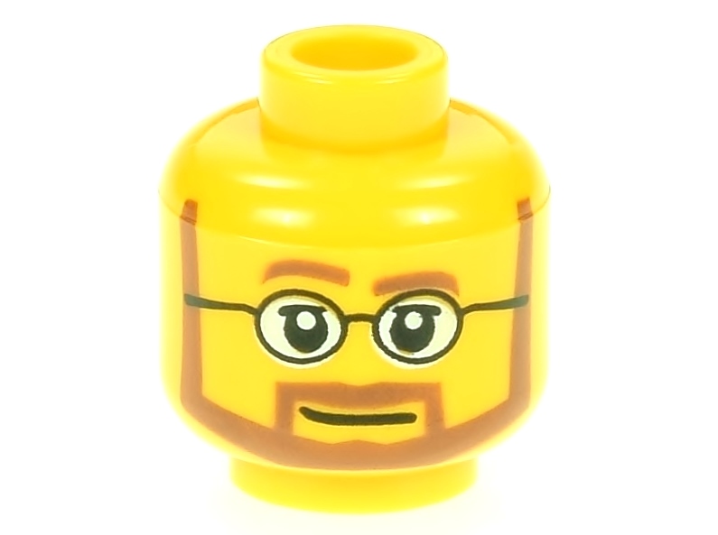 

Lego Głowa główka męska okulary 3626bpb0267 żółta