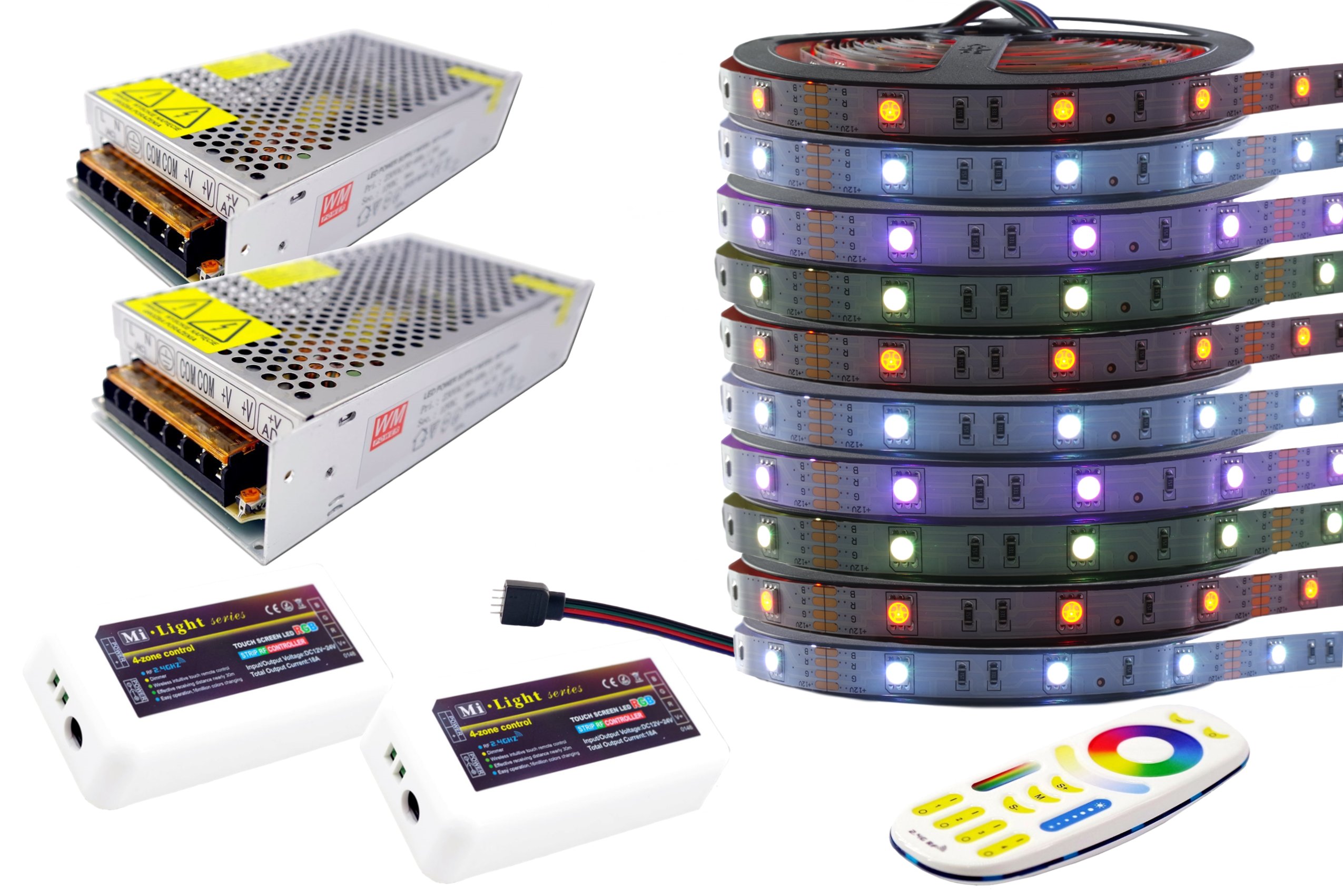 

Zestaw taśma Led Rgb 5050 Mi-Light Premium 4Z 50m