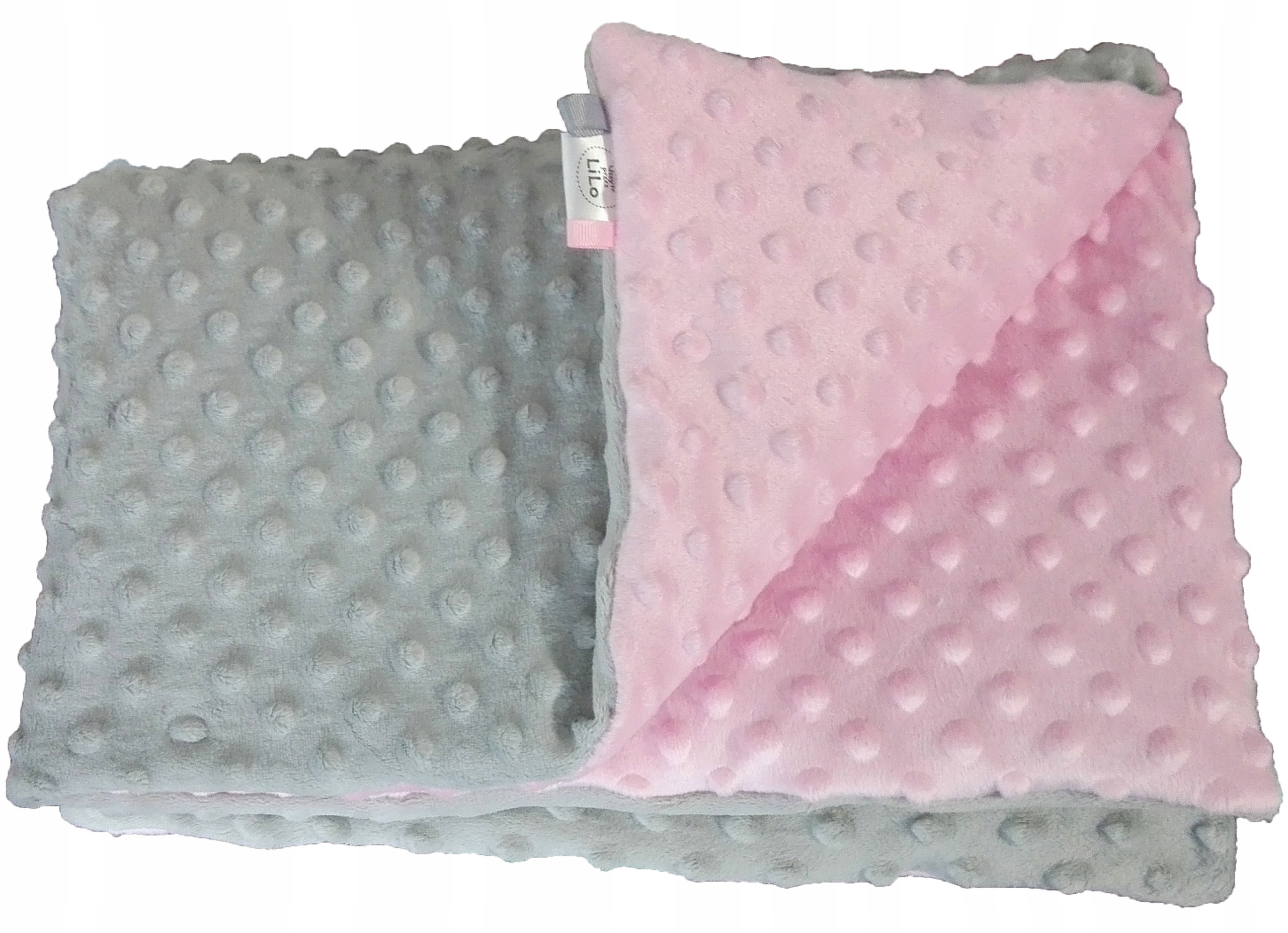 

Kocyk dwustronny Minky 75x50cm do wózka LiLo Wybór