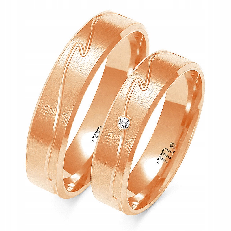Zlaté Prsteny 14K 4 mm Zirkon id A-135