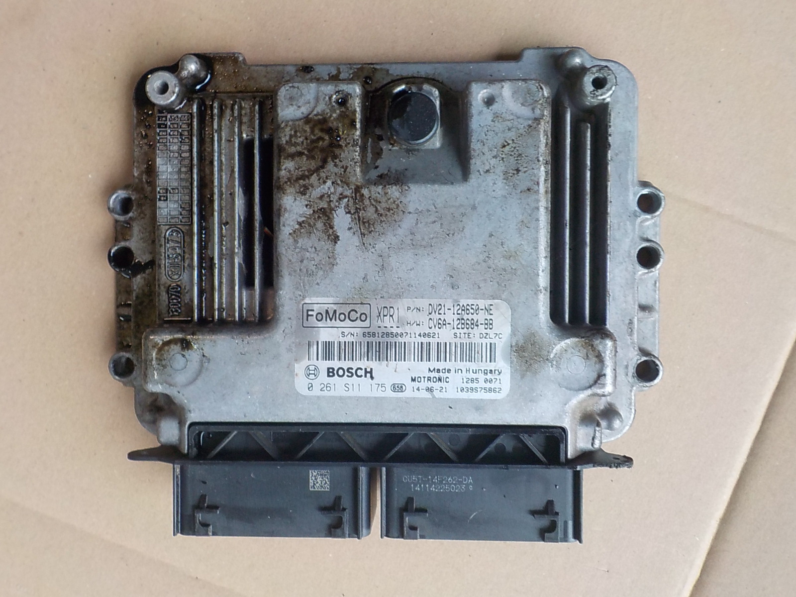 FORD B MAX KOMPUTER 1 0 ECOBOOST DV21 12A650 NE