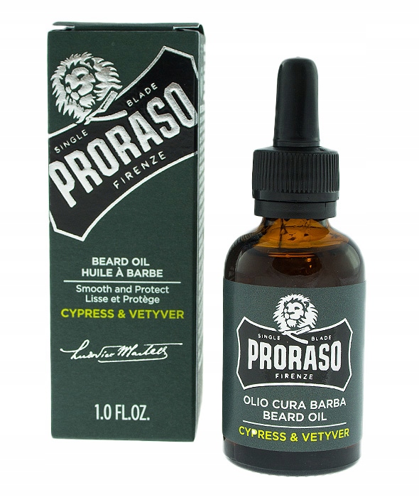 

Proraso olejek do brody Cypress&vetyver 30ml