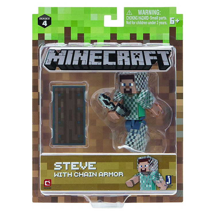 

Minecraft Figurka Steve w kolczudze (Chain Amor)