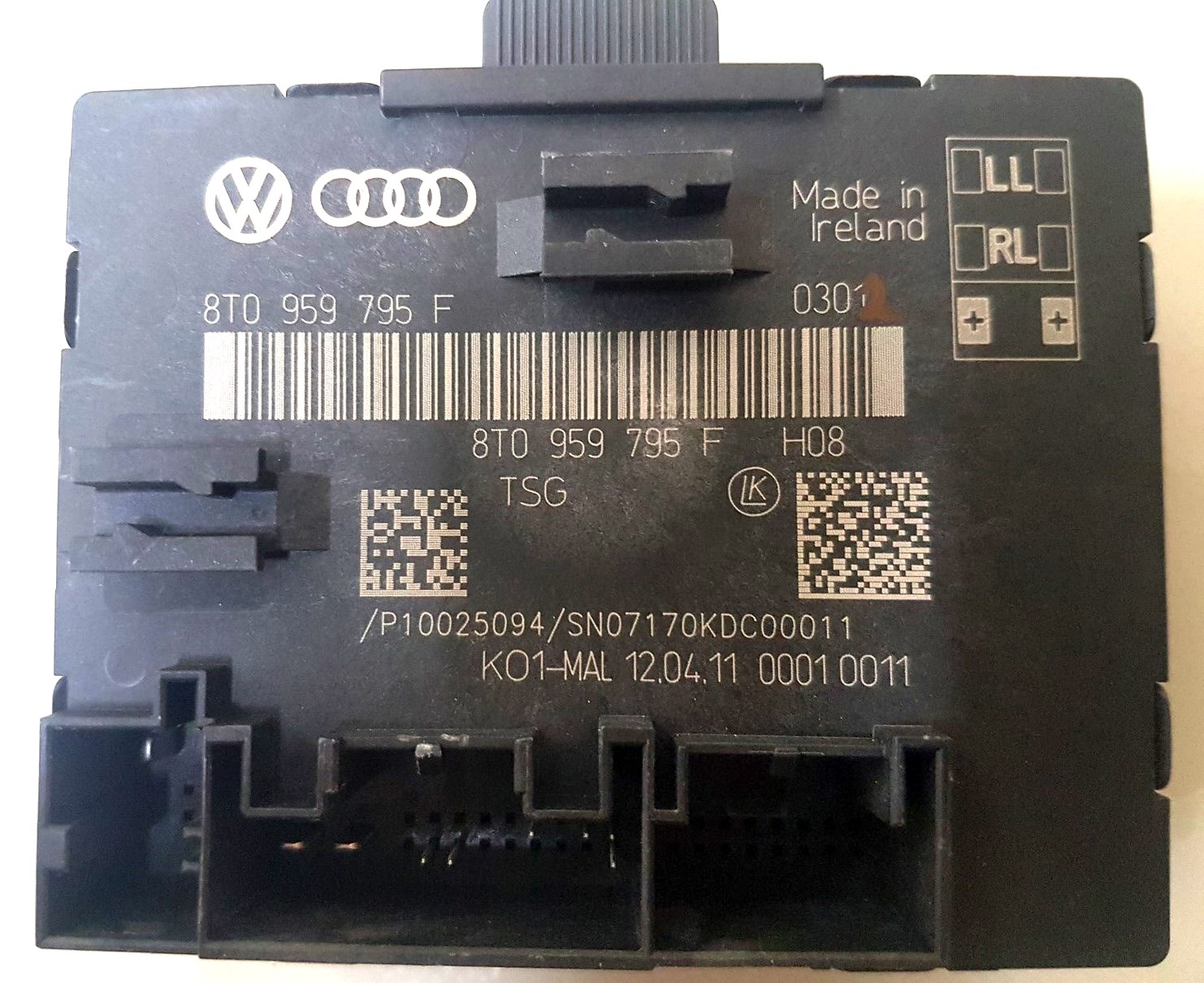 Sterownik drzwi Audi A5 Cabrio 8T0959795F EAN (GTIN) 5905232058797