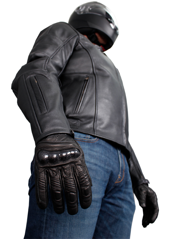 SKÓRZANE RĘKAWICE MOTOCYKLOWE HUSAR IRON 2XL Rodzaj Męskie