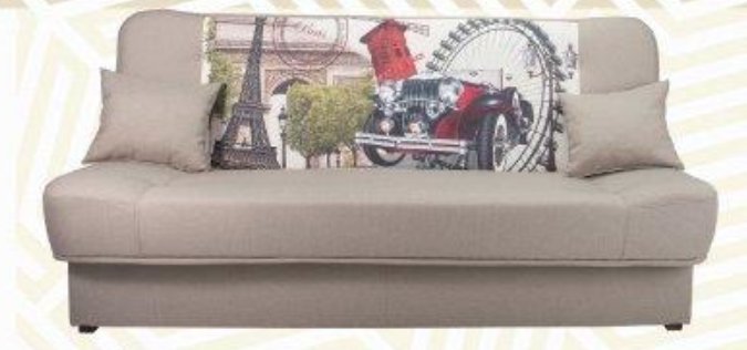 Wersalka Motyw Cuba samochód Kanapa Foto bonel Powierzchnia spania – szerokość (cm) 111-120 cm