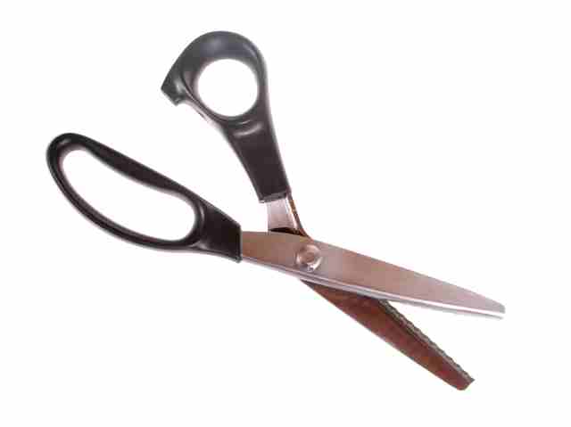 NOŻYCZKI KRAWIECKIE ZIG ZAG - NOŻYCZKI ZĄBKOWANE EAN (GTIN) 6971111112859