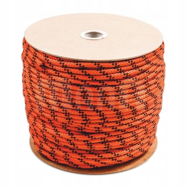 Pletená polypropylénová šnúra 5 mm 400 m, šnúra, pevná