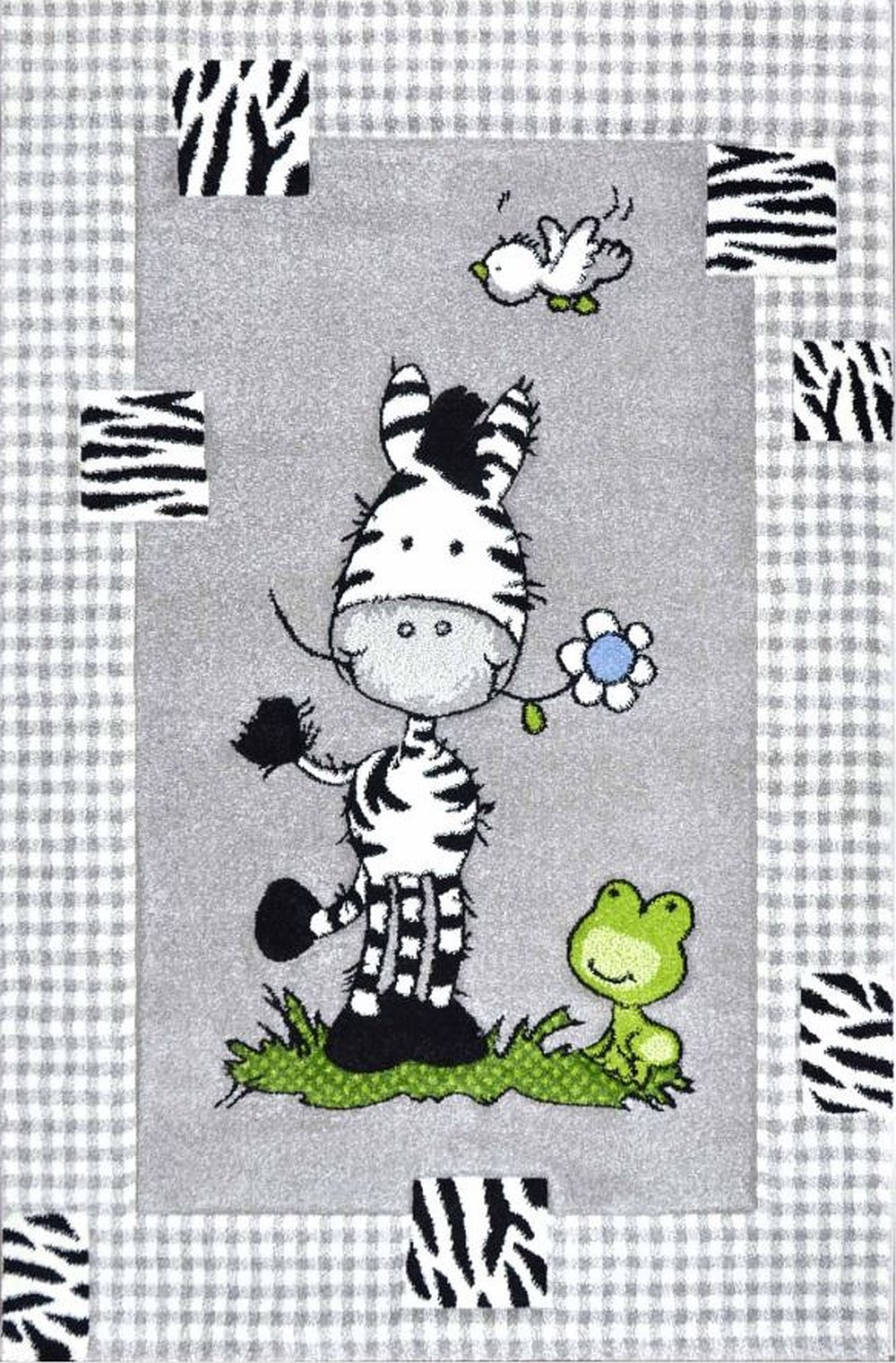 Ковер для детей Diamond ZEBRA 80x150