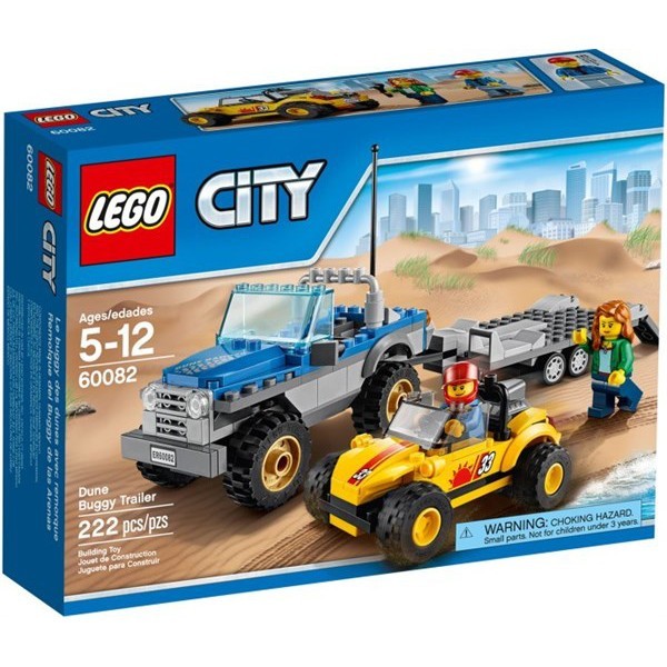Lego 60082 City Malý terénní vůz s přívěsem