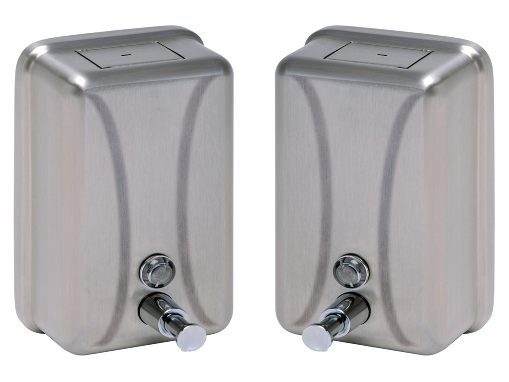 Dozownik mydła S-Line 500ml STAL NIERDZEWNA Marka inna