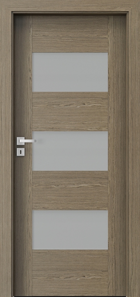 DRZWI PORTA NATURA KONCEPT MODEL B.0 SATIN Strona lewe prawe