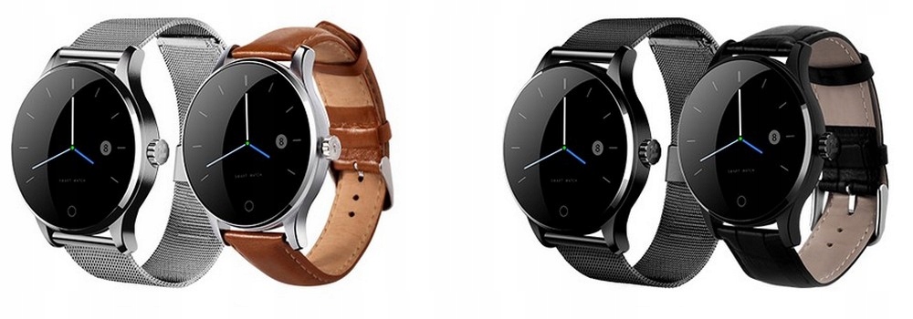 ZEGAREK SMARTWATCH OVERMAX TOUCH 2.5 BRANSOLETA Kolor czarny szary wielokolorowy inny kolor